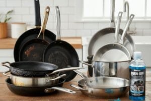 أوانيك محروقة؟ إليك تركيبة جل تنظيف الأواني المحروقة الذي يذيب السواد