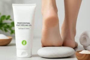 تركيبة جل تقشير القدم الفوري بنتائج احترافية