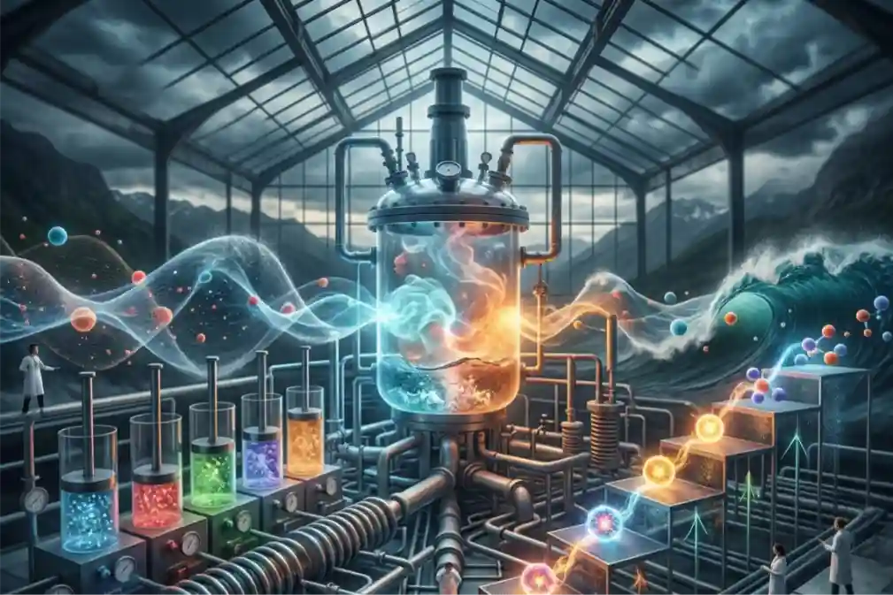 الكيمياء الفيزيائية قوانين الفيزياء وتفاعلات الكيمياء