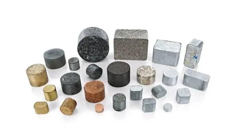 العناصر الفلزية واللافلزية